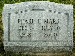Pearl Elizabeth <I>Burk</I> Mars 