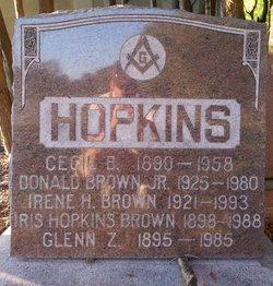 Iris Rose <I>Hopkins</I> Brown 