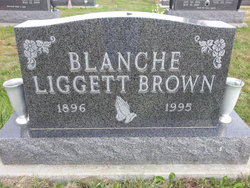 Blanche <I>Liggett</I> Brown 