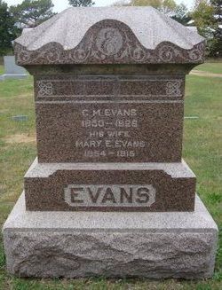 Mary Emily <I>Cooley</I> Evans 