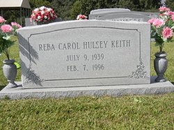Reba Carol <I>Hulsey</I> Keith 