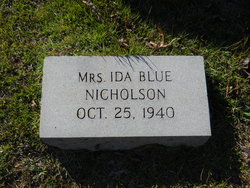Ida <I>Blue</I> John Nicholson 
