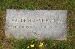 Maude Helene <I>Smith</I> Barney 