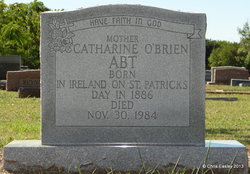Catharine Patricia <I>O'Brien</I> Abt 