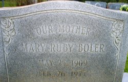 Mary Ruby <I>Shirley</I> Boler 