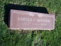Harold Franklin Henshaw 