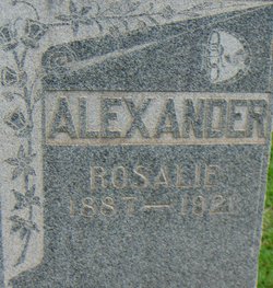 Rosalie <I>Bruce</I> Alexander 