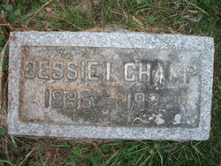 Bessie Iova <I>Butcher</I> Champ 