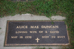 Alice Mae <I>Erickson</I> Duncan 