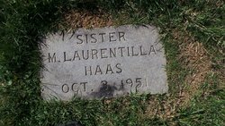 Sister Mary Laurentilla Haas 
