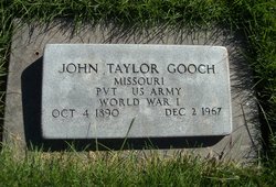 Pvt John Taylor Gooch 