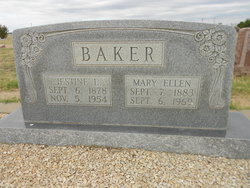 Mary Ellen <I>Ellett</I> Baker 
