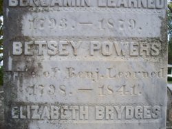 Betsey <I>Powers</I> Learned 