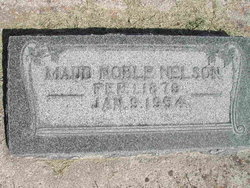 Maud <I>Noble</I> Nelson 