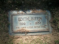 Edith <I>Davis</I> Biffin 