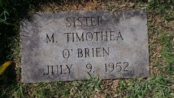 Sister Mary Timothea O'Brien 