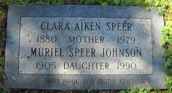 Clara Alice <I>Aiken</I> Speer 