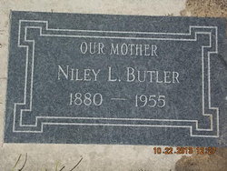Niley Louetta Adeline Victoria <I>Wigginton</I> Butler 