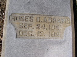 Moses D. Abrams 