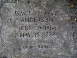 James LeConte Anderson 