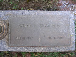Sarah E Thompson 
