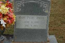 Mary Pearl <I>Campbell</I> Angus 