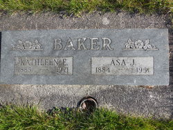 Kathleen E <I>Bishop</I> Baker 