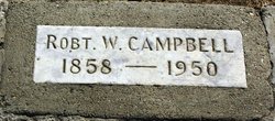 Robert William Campbell 