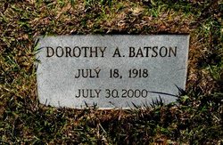 Dorothy <I>Allison</I> Batson 