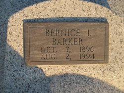 Bernice Irene <I>Henry</I> Barker 