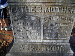 Sarah Margaret <I>Pratt</I> Armstrong 