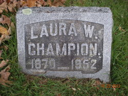 Laura Matilda <I>Gillette</I> Champion 