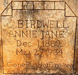 Annie Jane Birdwell 