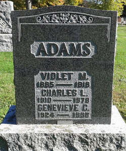 Violet May <I>Ellis</I> Adams 