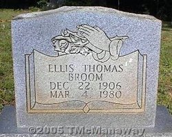 Ellis Thomas Broom 