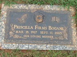 Priscilla <I>Firms</I> Bogans 