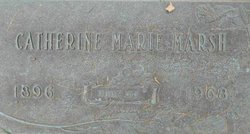 Catherine Marie <I>Haack</I> Marsh 