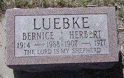 Bernice Irene <I>Snyder</I> Luebke 