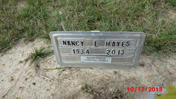 Nancy <I>Leaphart</I> Hayes 
