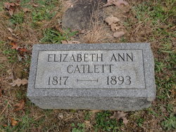 Elizabeth Ann <I>Huff</I> Catlett 