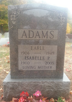 Isabelle Phyllis <I>Gibson</I> Adams 