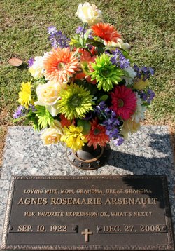 Agnes Rosemarie <I>Caputo</I> Arsenault 