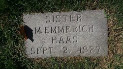 Sister Mary Emmerich Haas 