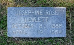 Josephine <I>Rose</I> Hewlett 