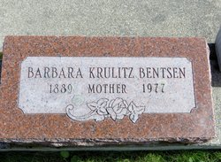 Barbara <I>Krulitz</I> Bentsen 