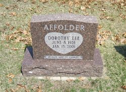 Dorothy Lee Affolder 