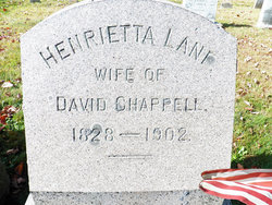 Henrietta <I>Lane</I> Chappell 