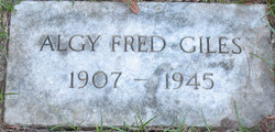Algy Fred Giles Sr.