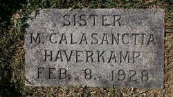 Sr Mary Calasanctia Haverkamp 