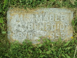 Myrtle Mabel <I>Higby</I> Benedict 
